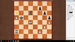 Алёхин-Капабланка, заключительная партия матча (ладейный эндшпиль)