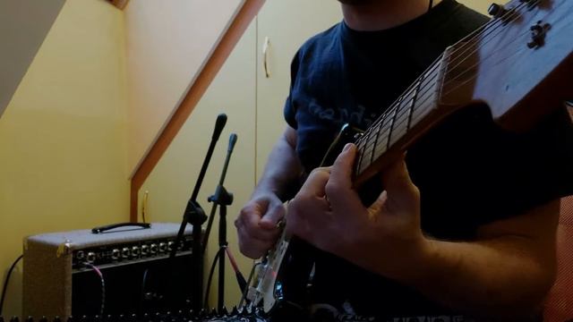 Garland overdrive reverb amp demo (dumble style amp) - clean with sultans of swing solo attempt смотреть онлайн