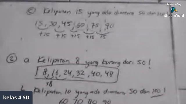 Kelipatan dan Faktor (kelas 4) смотреть онлайн