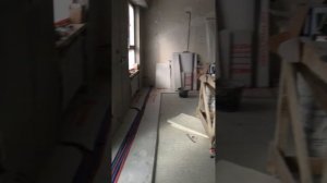 заполняем водой газовый котел и коллекторную систему /ремонт квартиры с нуля