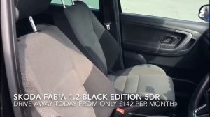 SKODA FABIA 1.2 BLACK EDITION 5DR