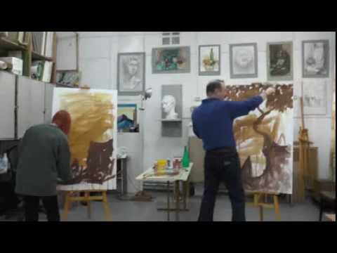 Экспрессивная живопись.  Александр Жиляев