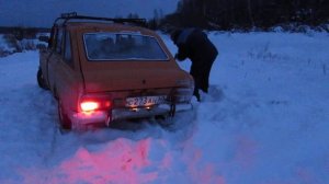 Ночёвка в палатке при -20гр у реки Сороть.