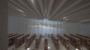 Inside “Fyyri” Kirkkonummi Library designed by JKMM Architects in Finland