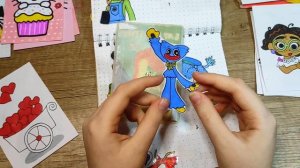 Хаги Ваги! Бумажные сюрпризы! Хеллоу Китти! 3д наклейки своими руками! Распаковка Nyuta Play