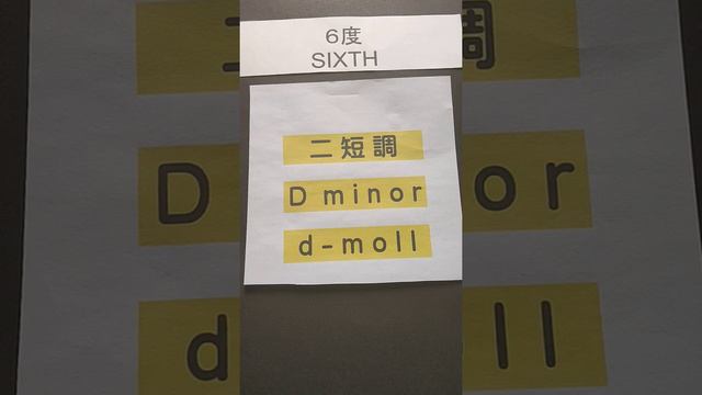小野アンナ音階教本　6度　ニ短調　OnoAnna Scale sixth d moll смотреть онлайн