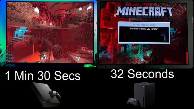 Minecraft Xbox Series X 60FPS 4K Gameplay Performance Comparison Analysis смотреть онлайн