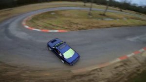 MidPond Drift! FPV Chase with crazy crash at end!! 12-28-19