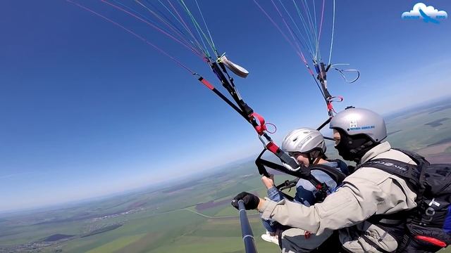 Полёт на параплане в тандеме в Набережных Челнах / Как всё происходит? / Аэроклуб "Альтаир-Аэро" смотреть онлайн