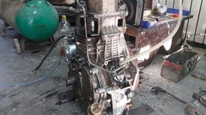 Дизельный двигатель 192F собрали по частям??