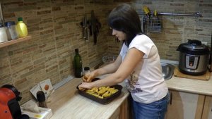 Картофель по деревенски в духовке Рецепт запеченого картофеля
