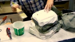 Как делается камень-реквизит для спектакля. Мастер-класс от художника-бутафора Светланы Баландиной.