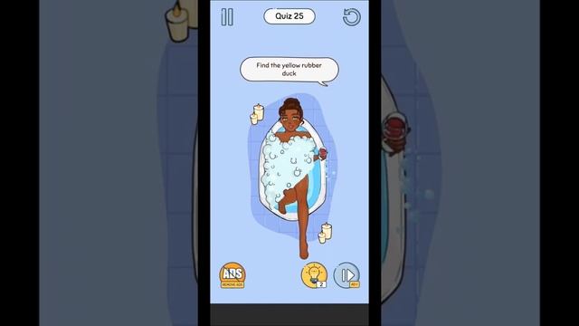 Brain up - Level 25 mobile game walkthrough answers solutions