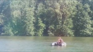 Первый спуск на воду лодки касатка 385м и мотор nissan marine 9.9 июнь 2018