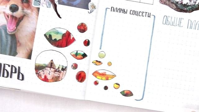 ОФОРМЛЕНИЕ ЕЖЕДНЕВНИКА на ноябрь | Как я планирую | Bullet Journal