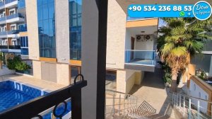 КЛАССНАЯ КВАРТИРА в Алании НА БЕРЕГУ МОРЯ  недорогая недвижимость в Турции ПОД КЛЮЧ