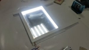 3Д короб с эффектом бесконечности! Обман зрения, тонкий короб выглядит как глубокий