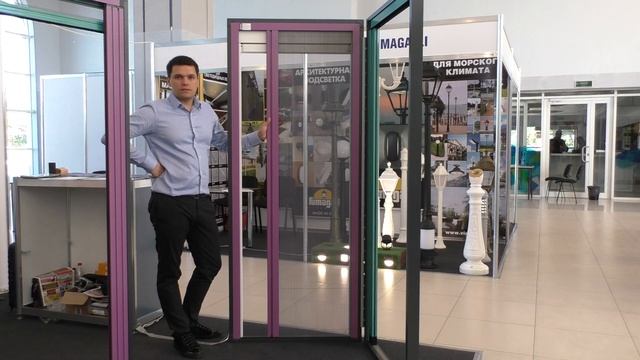 Плиссированная москитная система Miny 17 горизонтальный сдвиг. Обзор систем.ы смотреть онлайн