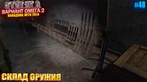 СКЛАД ОРУЖИЯ | S.T.A.L.K.E.R - Вариант Омега 2 | Серия 48