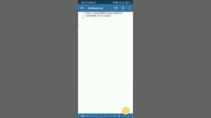 How to run python code on android