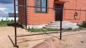Откатные ворота 2шт.БЕЗ БЕТОНА!!!