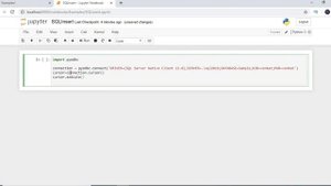 jupyter notebook tutorial | Insert data into SQL using python pyodbc | jupyter sql insert data