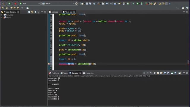 P.67 Дата и время. Часть I: C смотреть онлайн