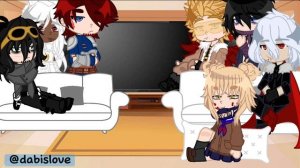 [✰] Pro hero’s + LOV react to Dabi & Hawks ! | MHA/ BNHA| | 2/2 | | Read desc |
