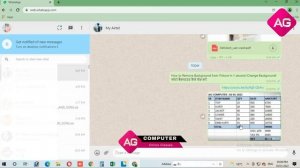 How to Send Excel Image File Document In WhatsApp | Excel Vba | Excel Smart Trick | AG Computer