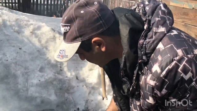 Готовим плов в казане ( на костре) смотреть онлайн