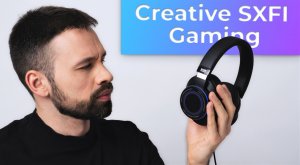 Игровые наушники Creative SXFI Gamer