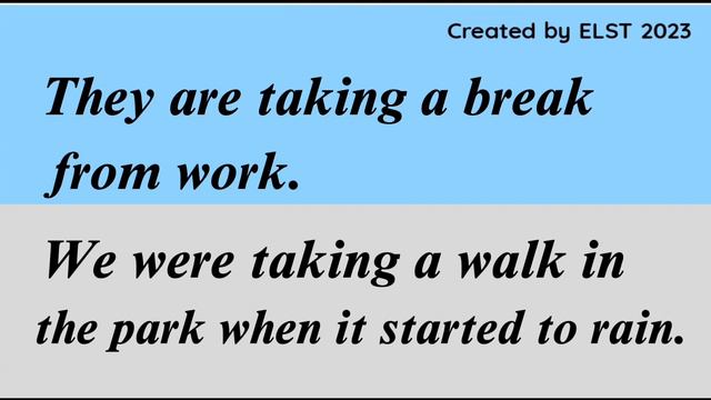 Present continuous VS Past continuous - English grammar смотреть онлайн