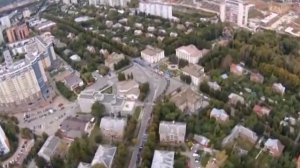 Видное с высоты птичьего полета  День города