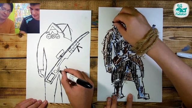 Рисуем Сталкера из S.T.A.L.K.E.R.