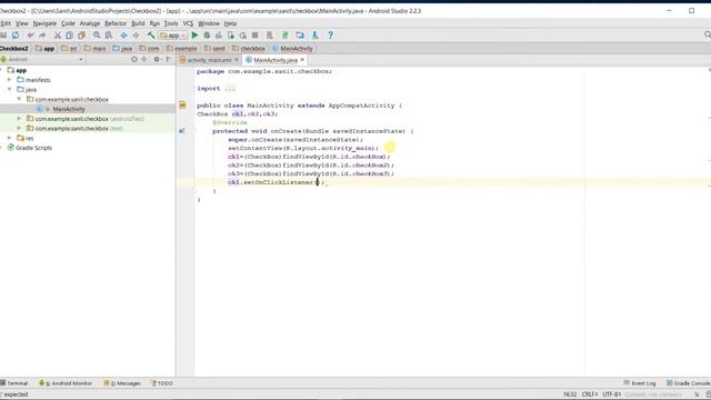 How to use checkbox in android studio. смотреть онлайн