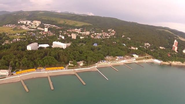 Дивноморск с птичьего полета