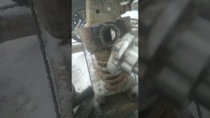 замена цапфы на прицепе