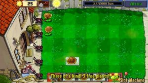 Plants vs Zombies #3 часть мини игры Column Like you See'em-Slot machine