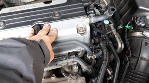 Система отвода картерных газов четырехтактного двигателя.
 Автомобиль Honda cr-v.