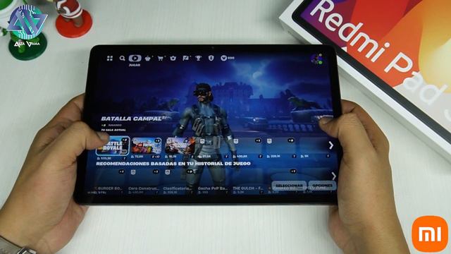 Xiaomi Redmi Pad SE: Gaming Test | Fortnite, Free Fire Max, COD, PUBG y Asphalt 9