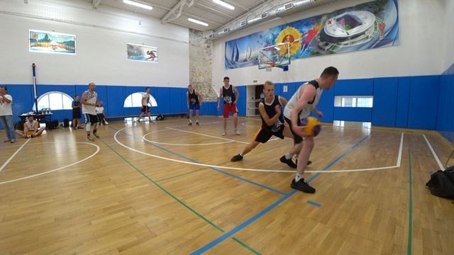 1/2 финала. КушГетто & Team Riddle [Streetball ко Дню Физкультурника 2022]