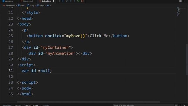 Create JS Animation using html,css,bootstrap смотреть онлайн