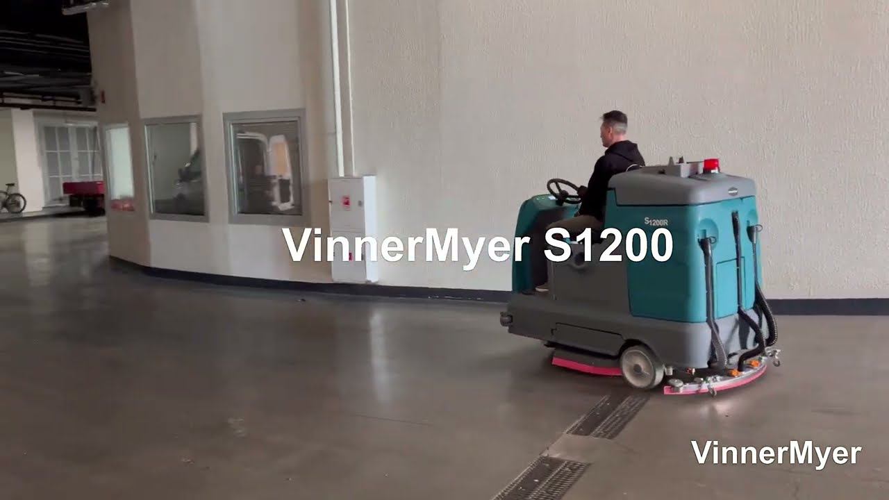 Высокопроизводительная #поломоечнаямашина   VinnerMyer S1200R