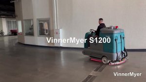 Высокопроизводительная #поломоечнаямашина   VinnerMyer S1200R