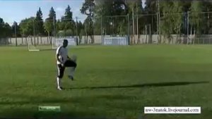 Роберто Карлос   Суперфинт на тренировке