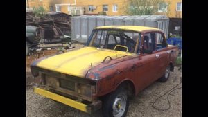 Гонки без правил. Подготовка и первый заезд! #москвич #гонки #якутск #2140