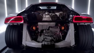 The new Audi R8 V10 plus, stripped bare