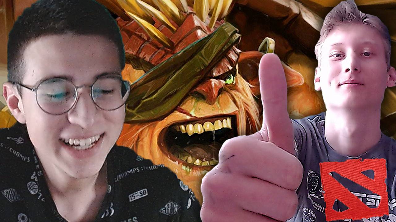 ГЛУПЫЙ КУНКА В ДОТЕ 2  BRISTLEBACK DOTA 2 С БРАТОМ