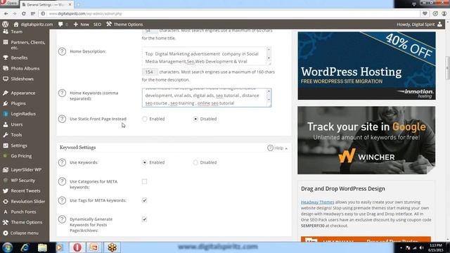 Best settings for all in one SEO Wordpress Tutorial ( Tips & Tricks )
