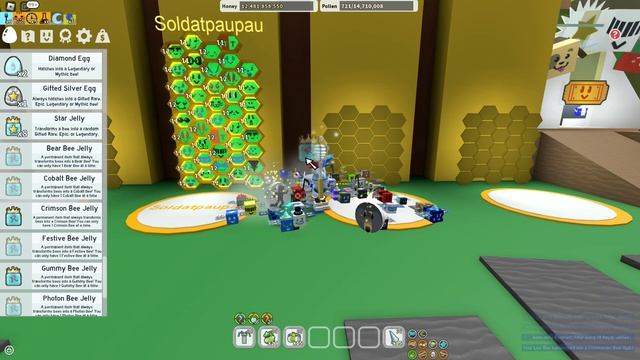 Lp. От Нуба До Бога #39 ВЫБИЛ НОВЫХ МИФИЧЕСКИХ ПЧЁЛ и ПРОКАЧКА ПЧЁЛ • Bee Swarm Simulator Roblox смотреть онлайн